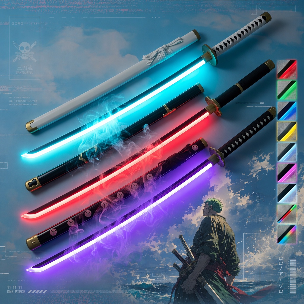 Cosplay Prop Katana - Spada Katana di Roronoa Zoro da