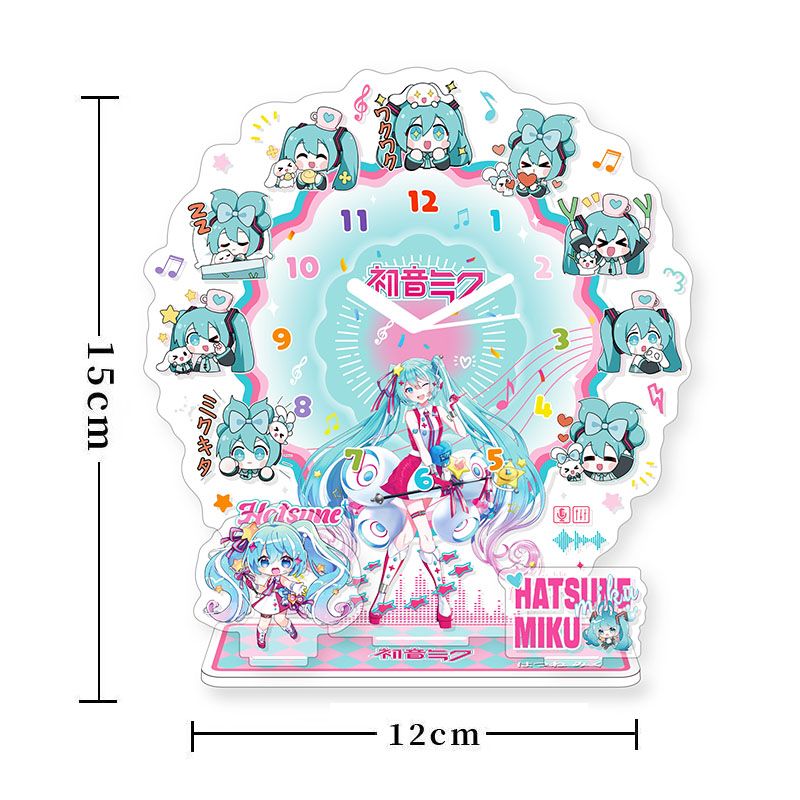 Acrylic Cosplay Prop - Orologio da Tavolo in Acrilico Hatsune