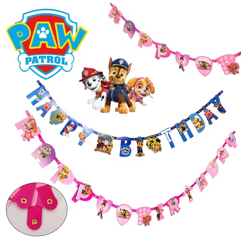 Cosplay Floating Prop - Paw Patrol Serie a tema Bandierine