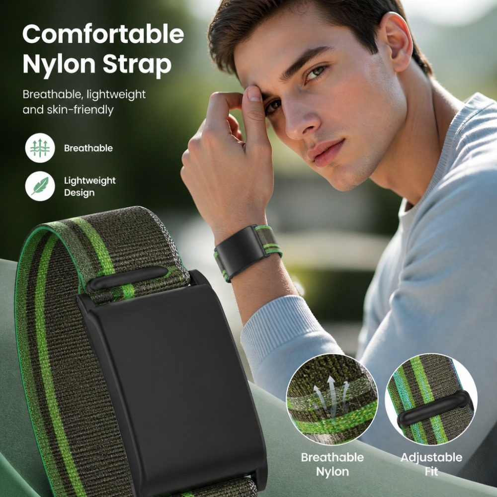 Velcro Hook Loop - Cinturino in nylon con chiusura a