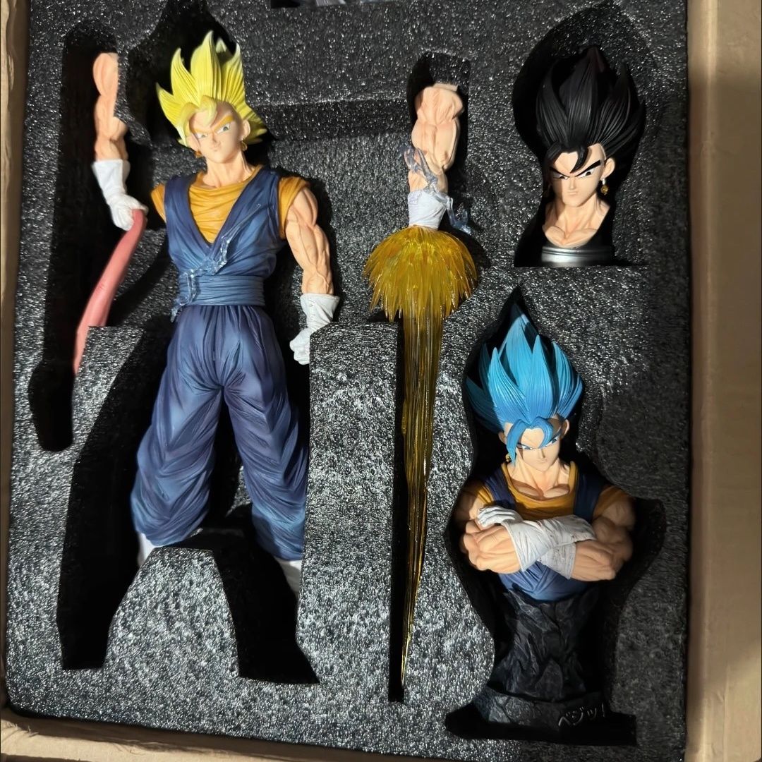 Cosplay Prop Display - Set di Action Figure Anime Warrior