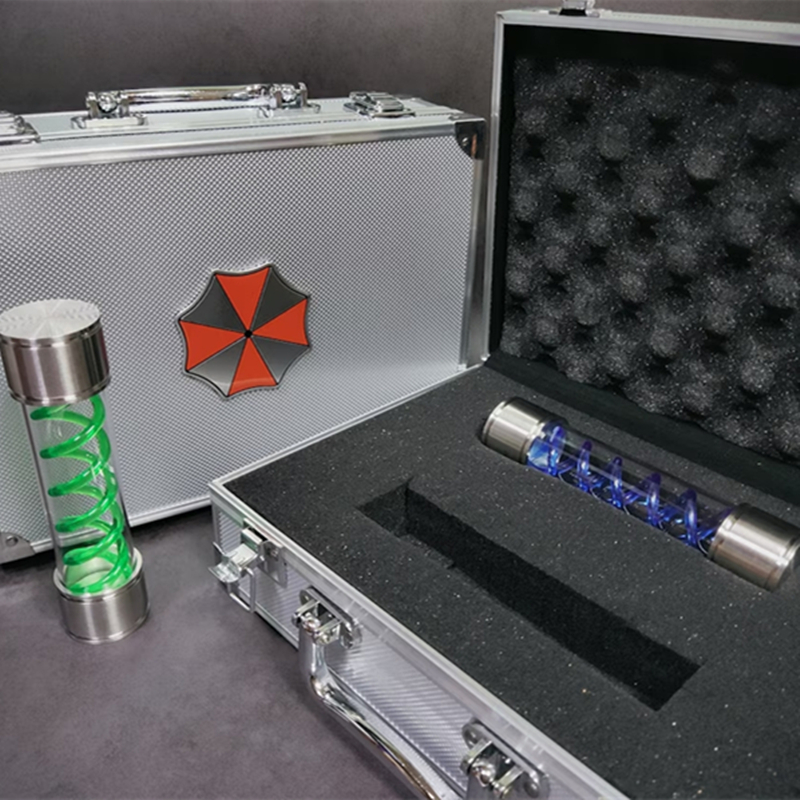 Cosplay Prop Display - Ombrello biochimico Valigia T-Virus Vial Vetrina