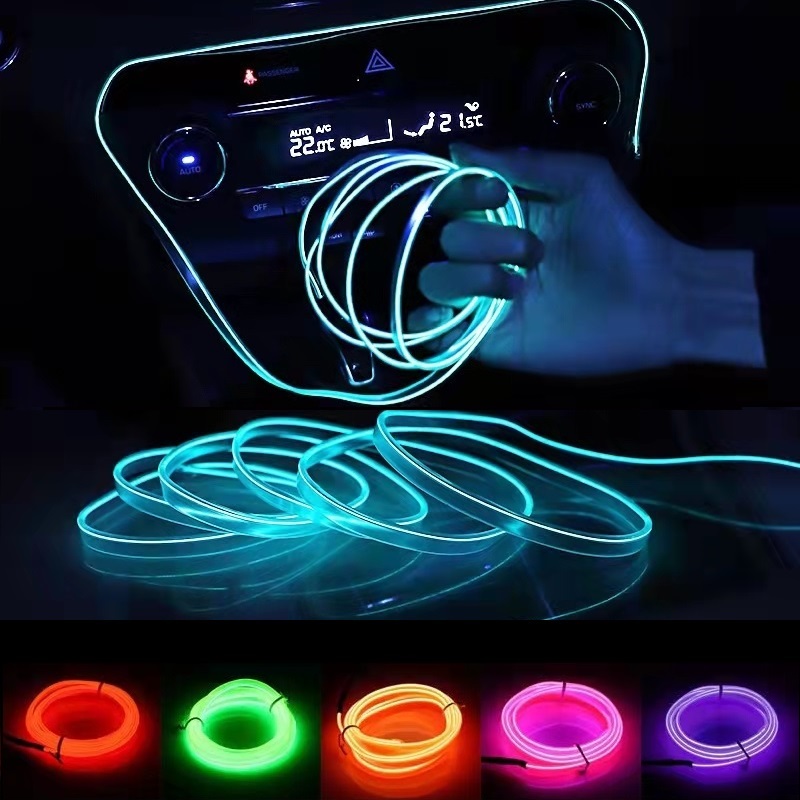 Led El Wire - 10m/3m/5m Neon LED Strisce di illuminazione
