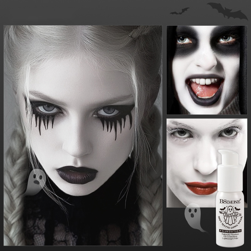 Cosplay Prop Primer - Fondotinta Liquido Bianco Opaco, Copertura Modulabile,