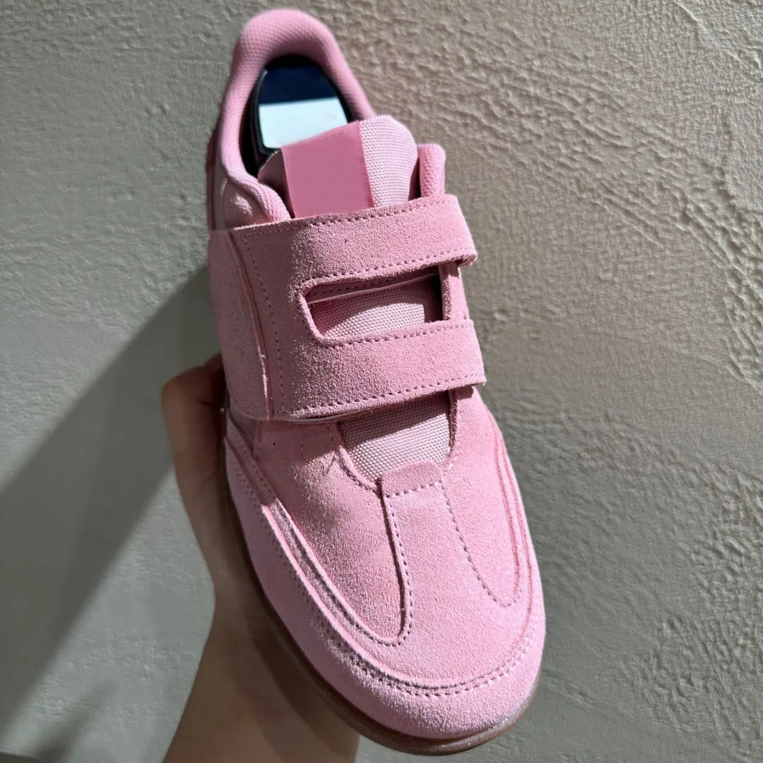 Velcro Hook Loop - Sneakers retrò con cinturino in velcro