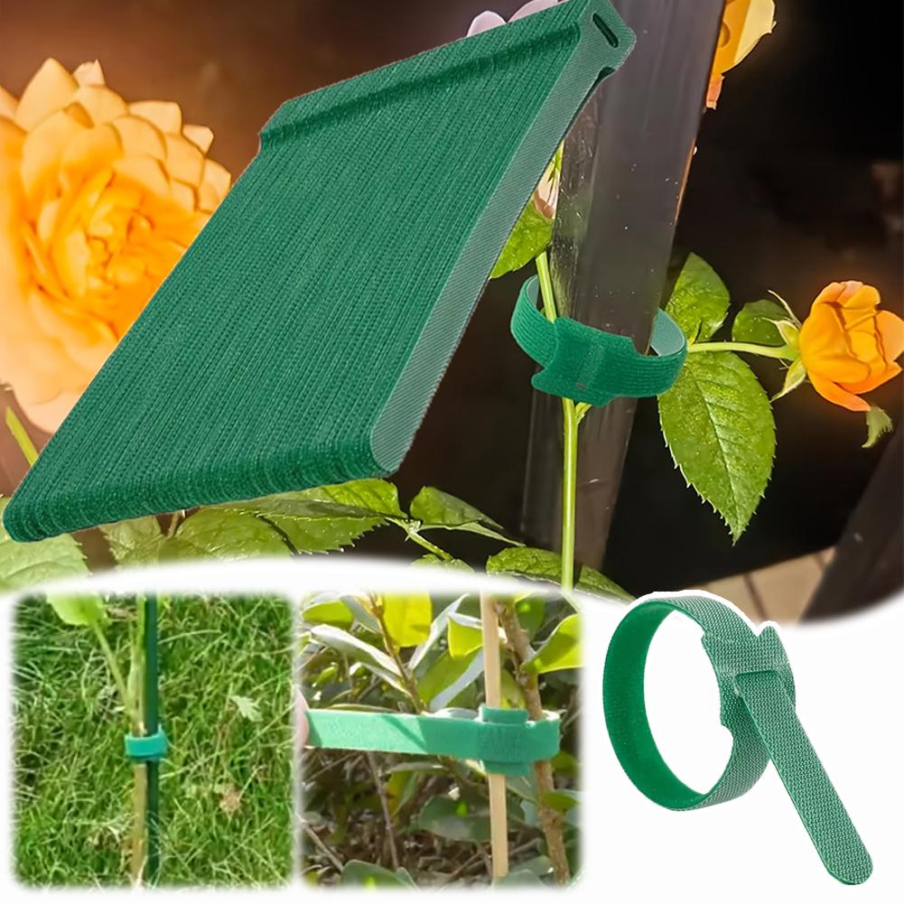 Velcro Hook Loop - 100 Pezzi Fascette Regolabili Riutilizzabili in