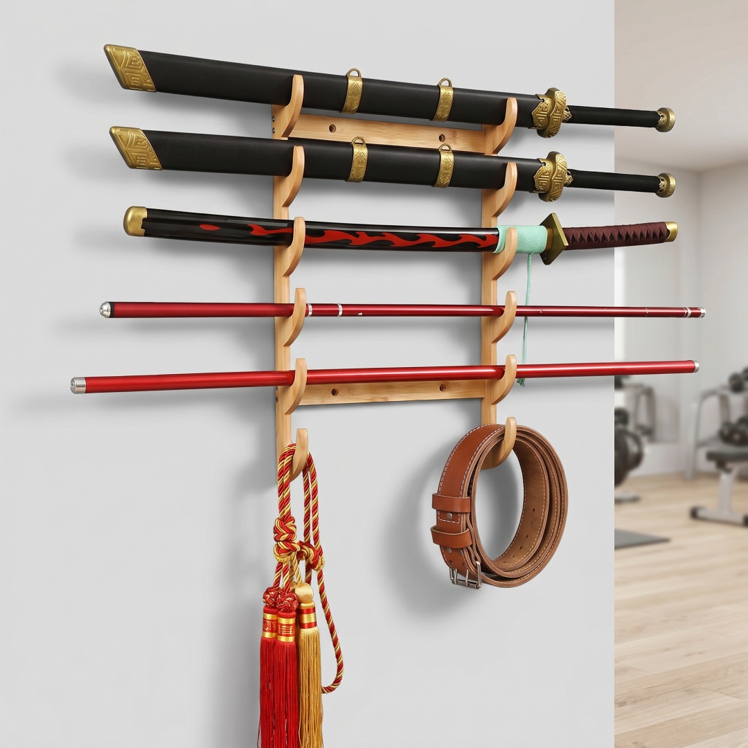 Cosplay Prop Katana - Mensola a 8 livelli per riporre