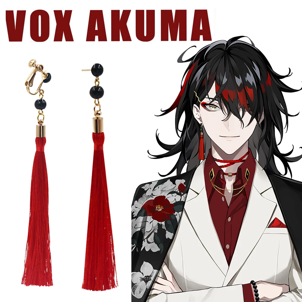 Prop En Cosplay - Orecchini Cosplay Anime VTuber Vox Akuma