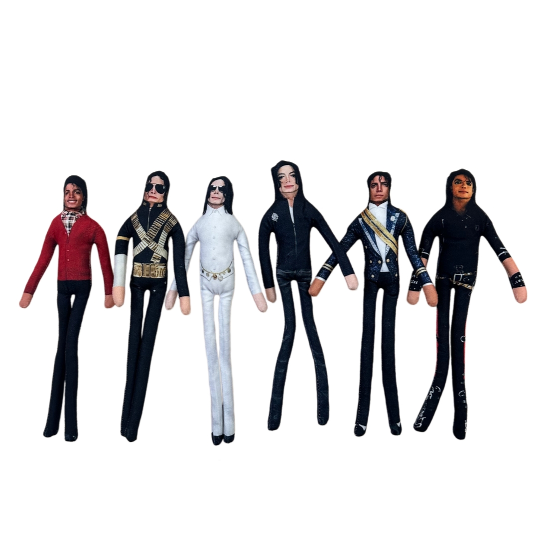 Anime Cosplay Prop - 1-6 Pezzi Bambola Peluche Michael Jackson
