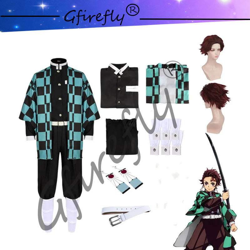 Kamado Tanjirou Costume Cospla - Cosplay Prop Katana recensione e prezzo