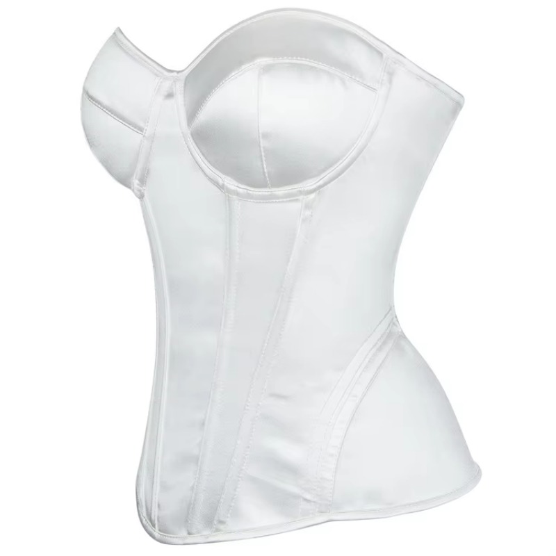 Corsetto Bianco da Donna Overb - Boning Corset Steel recensione e prezzo