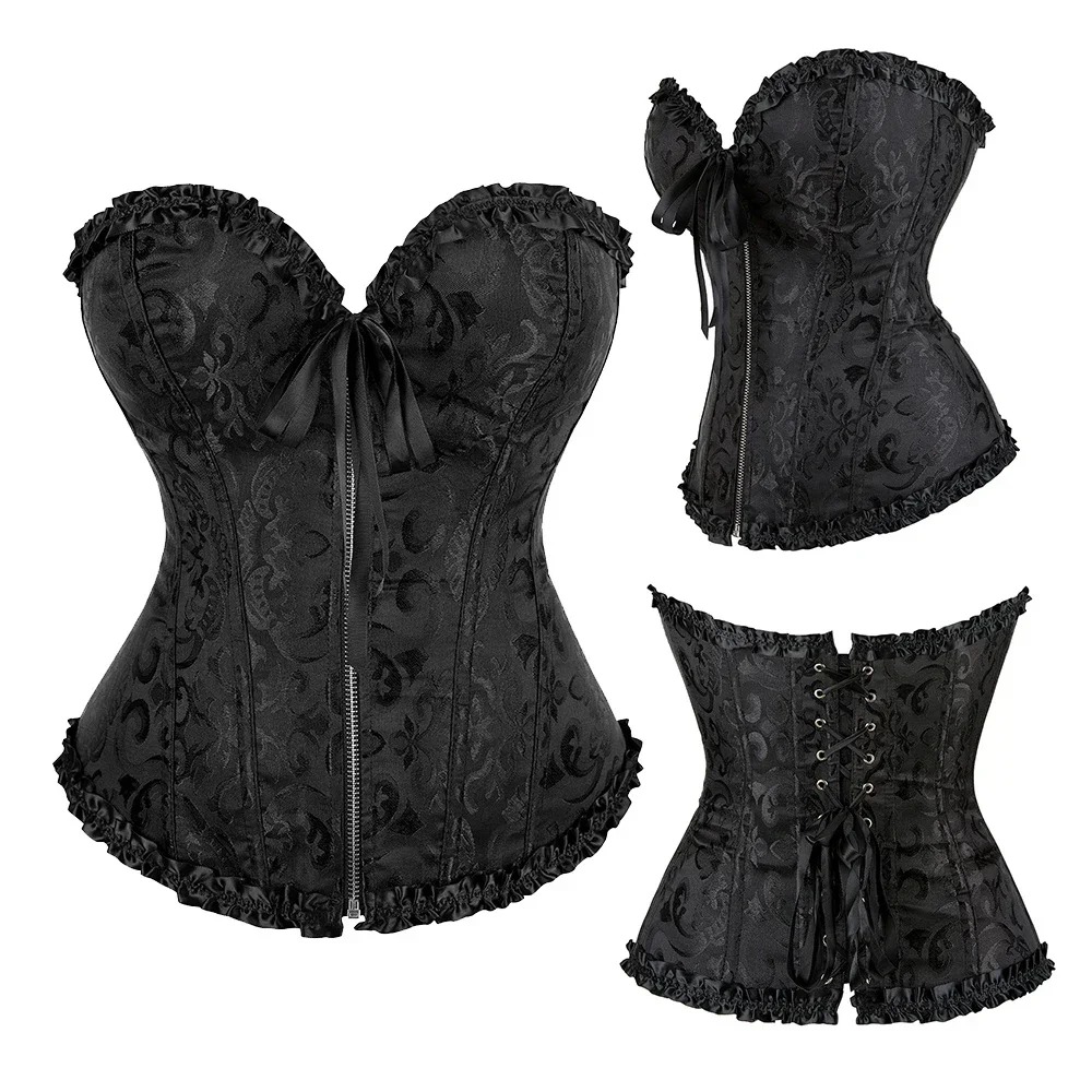 Corsetto sottoseno jacquard co - Boning Corset Steel recensione e prezzo