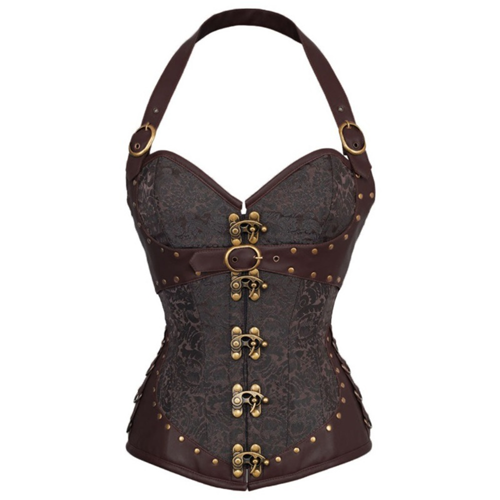 Corsetto Gotico Retrò da Donna - Boning Corset Steel recensione e prezzo