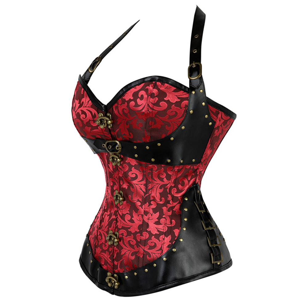 Corsetto Gotico Retrò da Donna - Boning Corset Steel recensione e prezzo