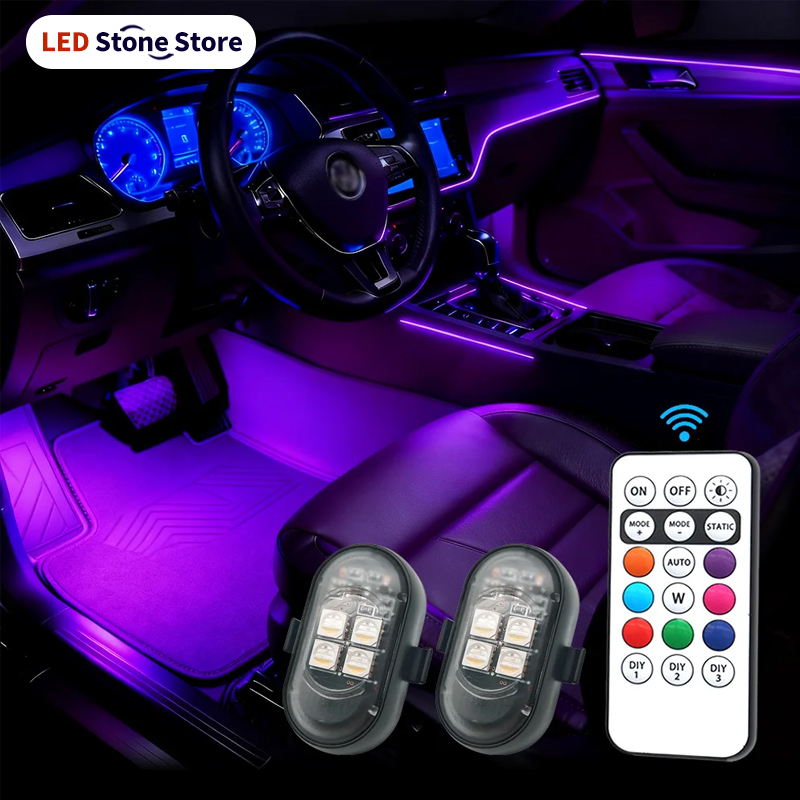 Luci Atmosferiche RGB per Auto - Led El Wire recensione e prezzo