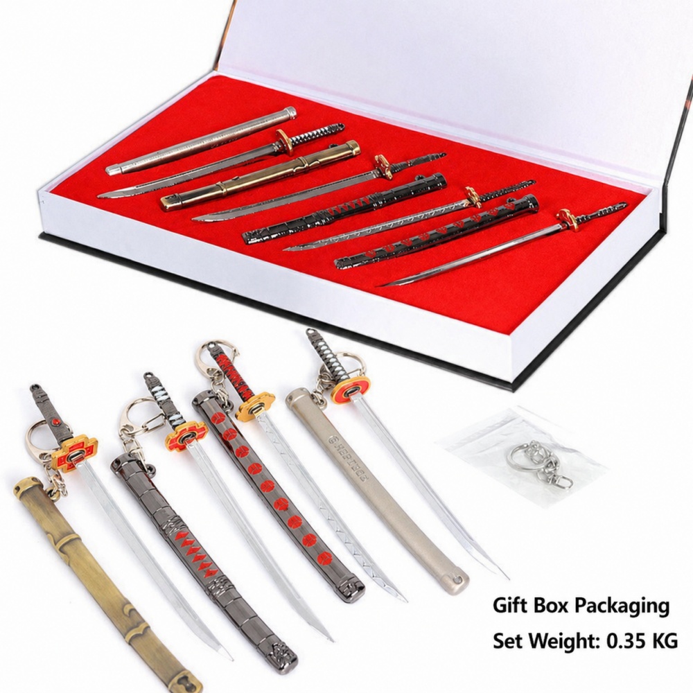 Set di Portachiavi Anime One P - Cosplay Prop Katana recensione e prezzo