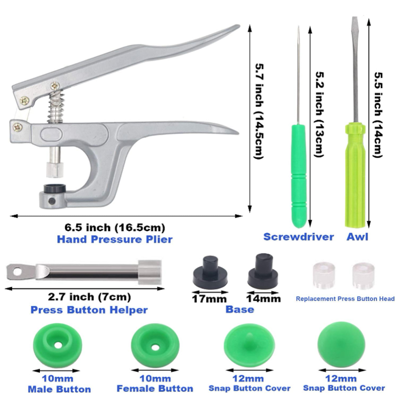 Bottoni automatici e pinze a s - Snap Plier Setter recensione e prezzo