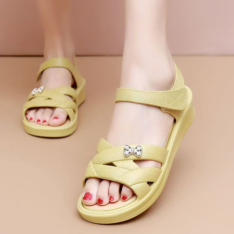 Sandali con zeppa da donna per - Velcro Hook Loop recensione e prezzo