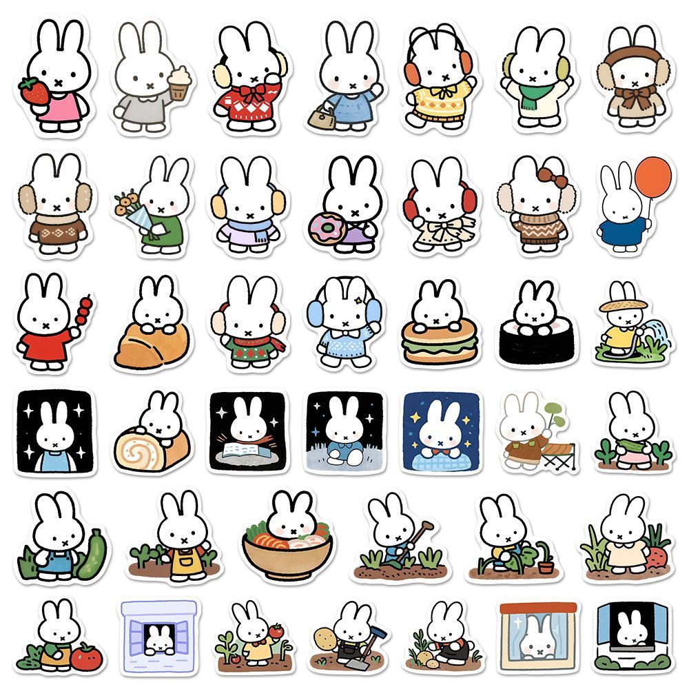 80 Pezzi Adesivi Kawaii Miffy, - Cosplay Floating Prop recensione e prezzo