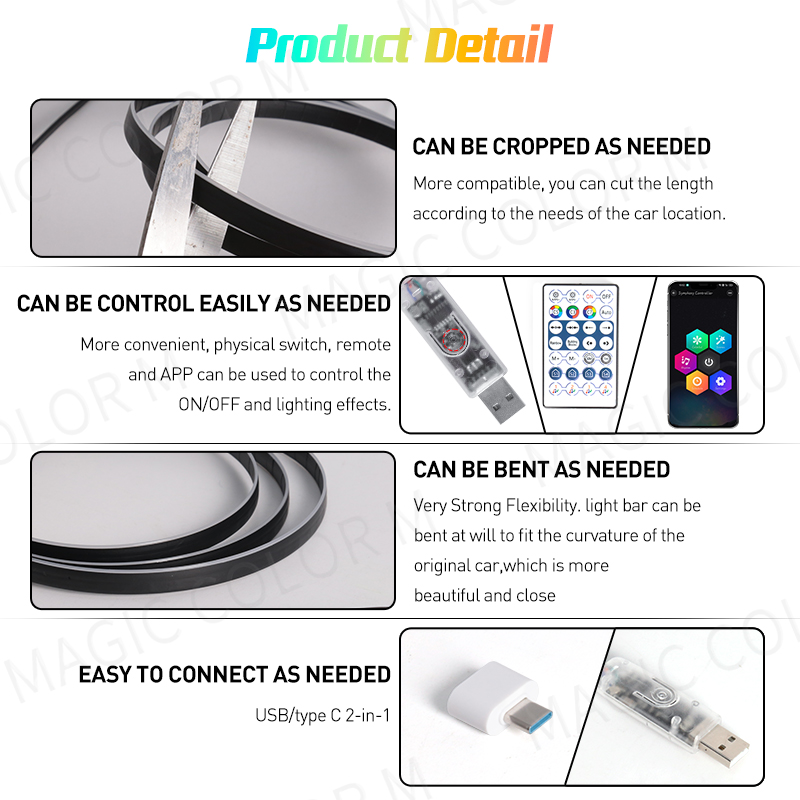 Vgetting 140/55.1 pollici Luci - Led El Wire recensione e prezzo