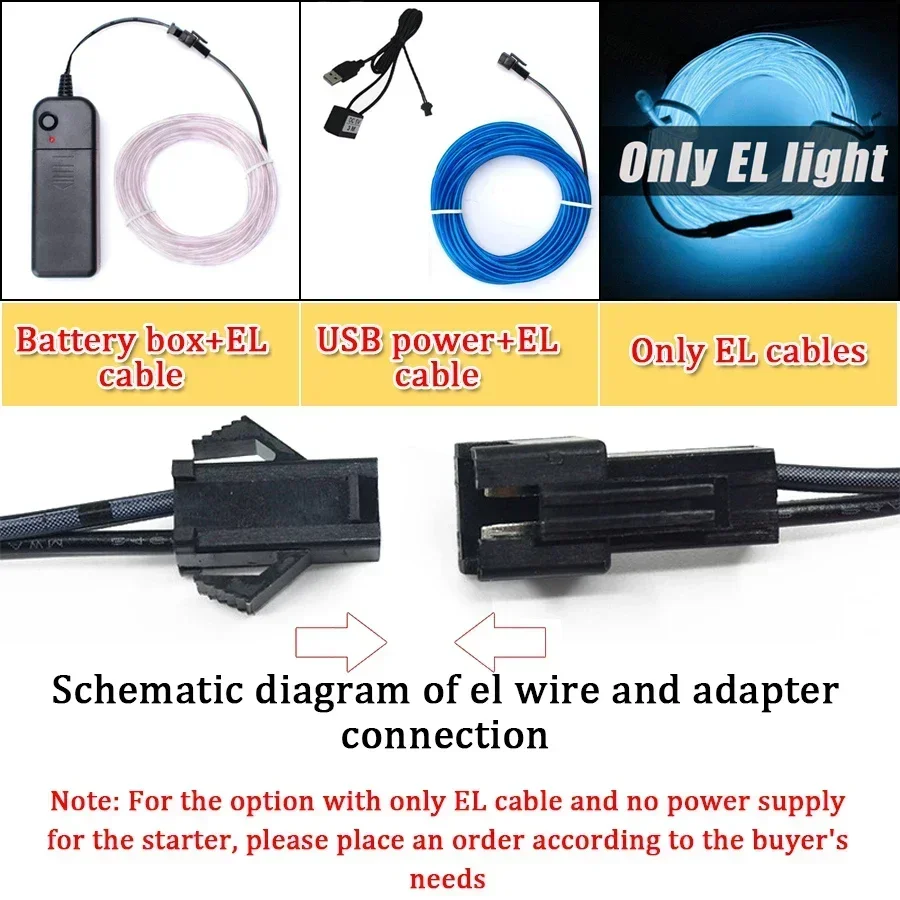 1M/3M/5M Flessibile Luce Al Ne - Led El Wire recensione e prezzo