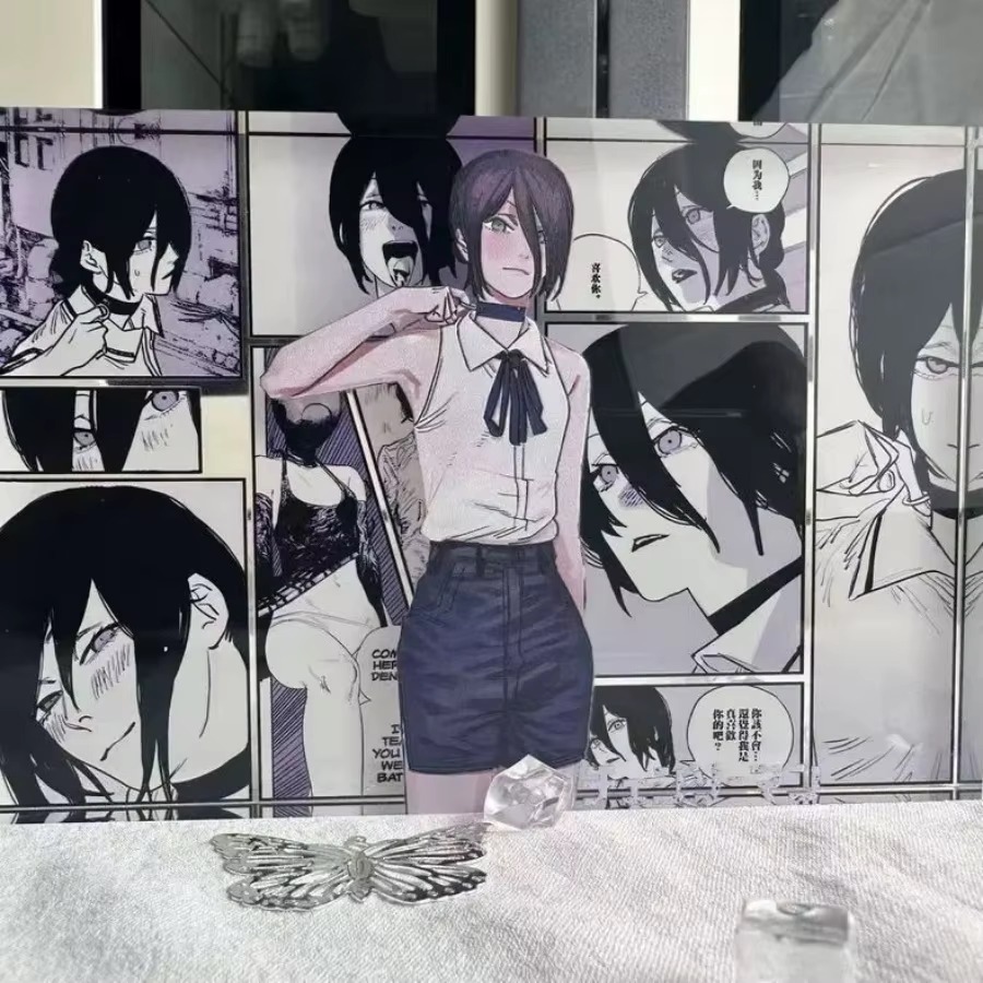 Statuetta Anime di Denji e Rez - Acrylic Cosplay Prop recensione e prezzo