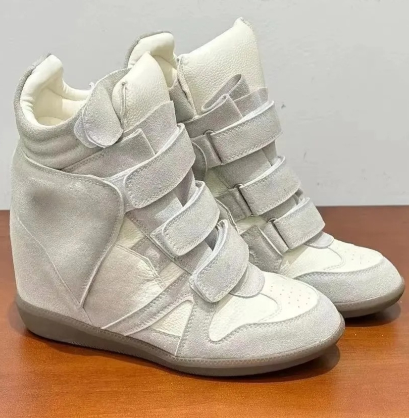 Sneakers da donna con zeppa na - Velcro Hook Loop recensione e prezzo